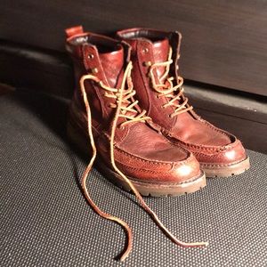 Polo Ralph Lauren Brown Leather Boot